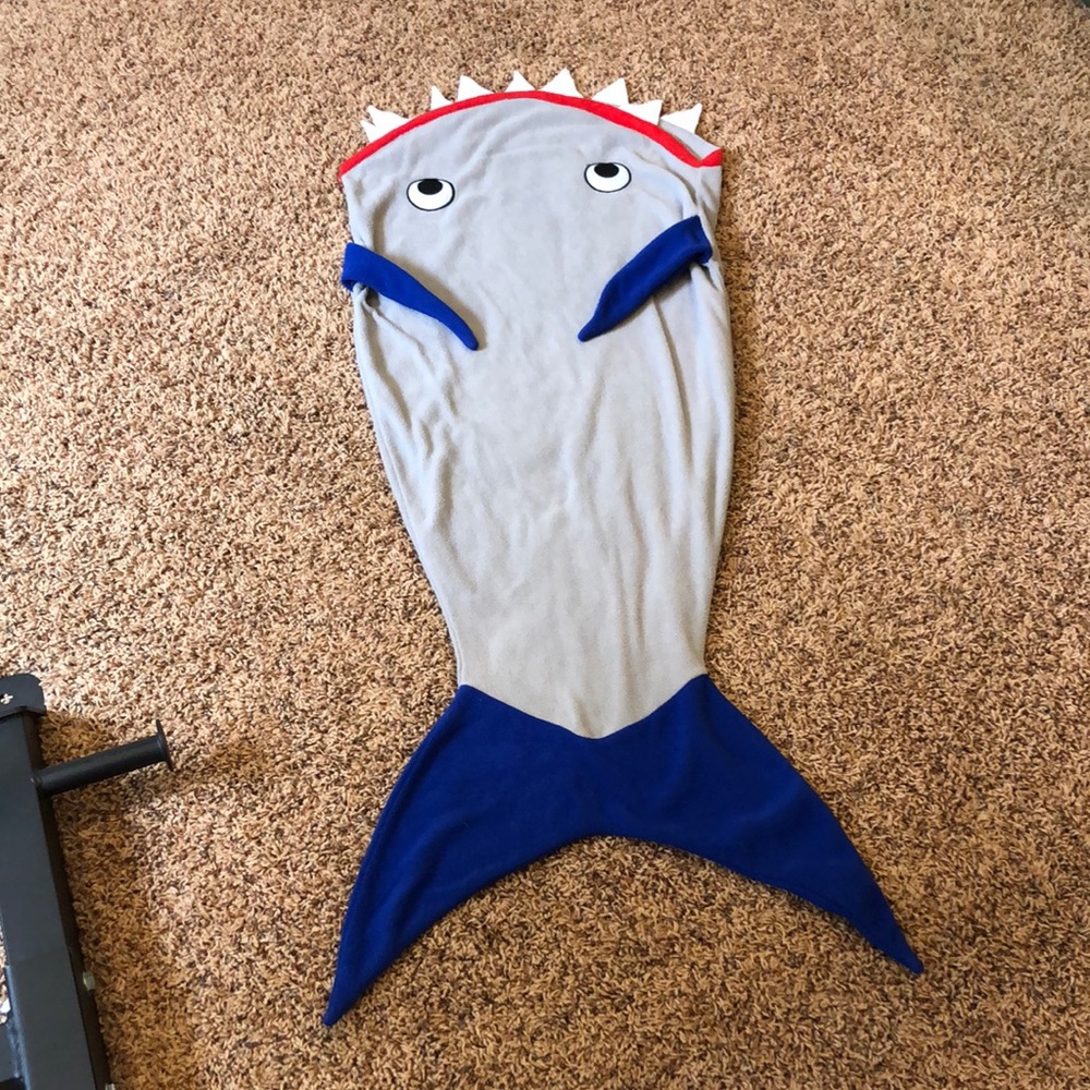 Shark Sleeper Blanket - little kid